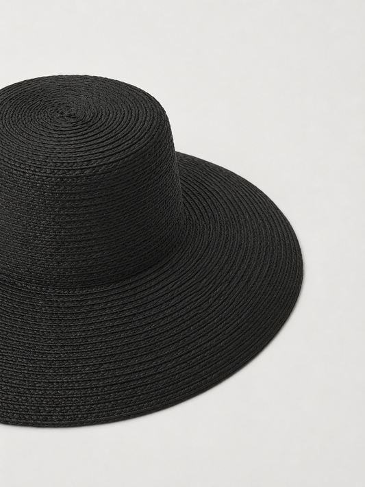 Raffia Bast Bob Hat
